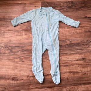 Kyte Baby Zip Romper Powder